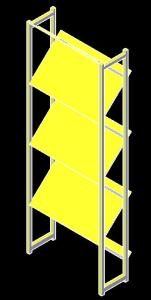 Shelves 3D DWG Model for AutoCAD