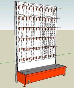 Shelving 3D SKP Model for SketchUp