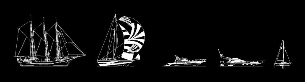 Ships DWG Block for AutoCAD