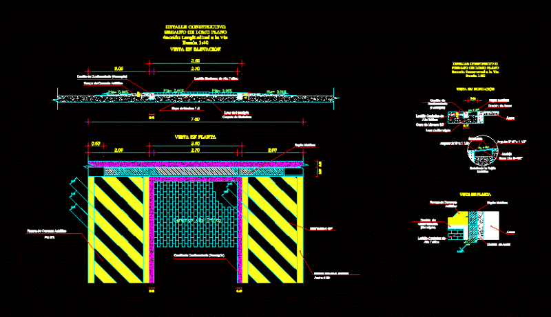Shoulder Of Plano Lomo DWG Detail for AutoCAD