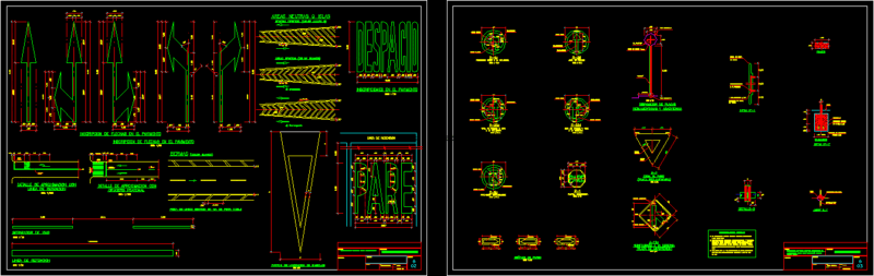 Signals Detail 1-500 DWG Detail for AutoCAD