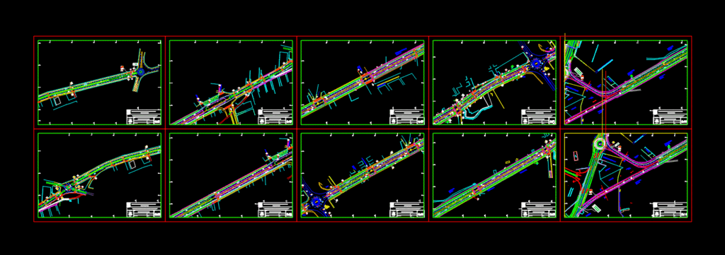 Signs – Flooring And Streets DWG Block for AutoCAD