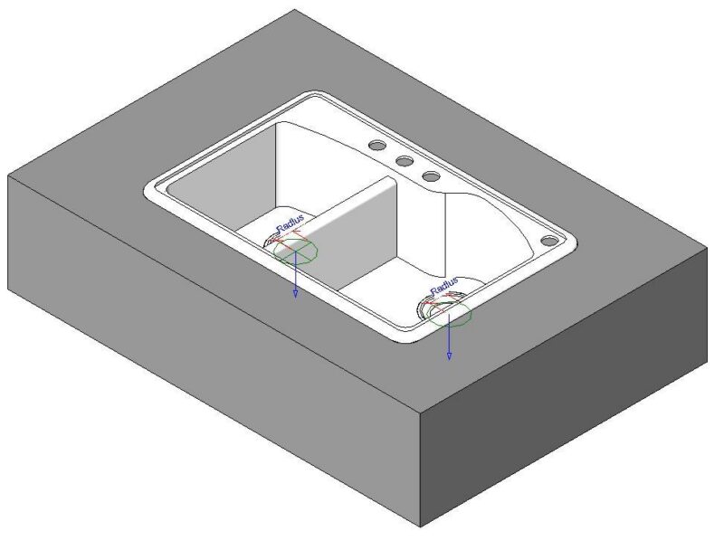 Sink 3D DWG Model for AutoCAD