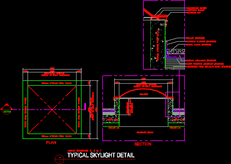 Skylight DWG Block for AutoCAD  Designs CAD