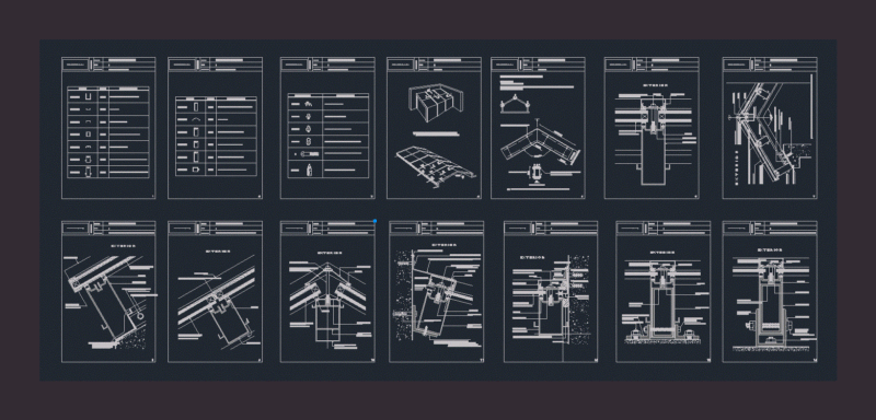 Skylights DWG Block for AutoCAD