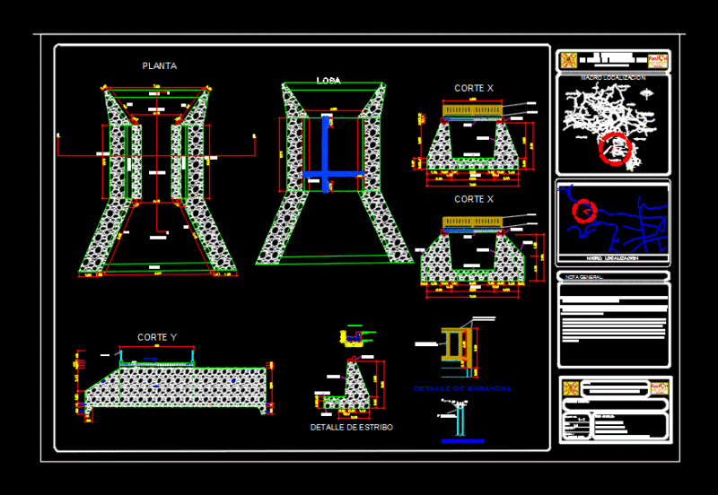 Slab For Rural Road Sewer DWG Full Project for AutoCAD