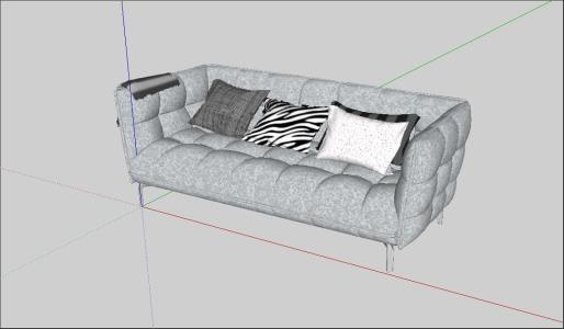 Sofa 3D SKP Model for SketchUp • Designs CAD