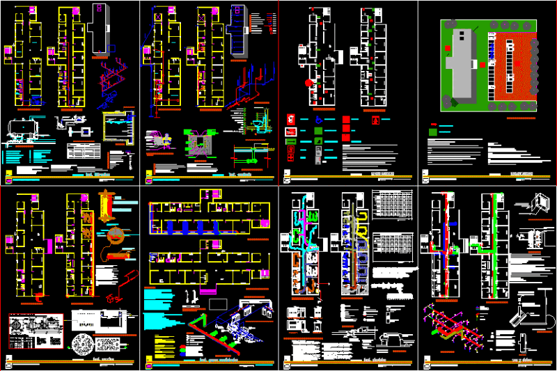 Special Facilities DWG Block for AutoCAD