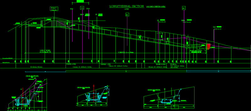 Spillway DWG Block for AutoCAD