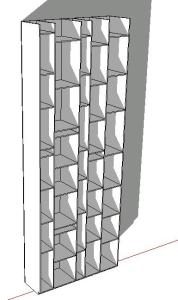 Stand For Books 3D SKP Model for SketchUp