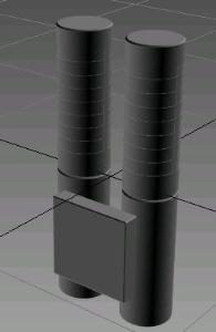 Street Lamp 2 3DM CAD Drawing