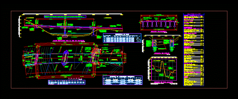 Structural Design Of Puete DWG Section for AutoCAD