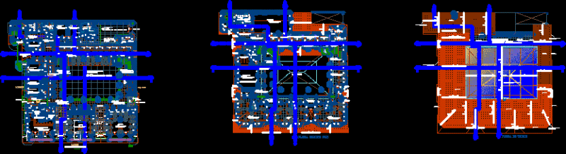 Supermarket – Plants DWG Block for AutoCAD
