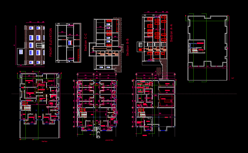 Surgical Clinic DWG Block for AutoCAD