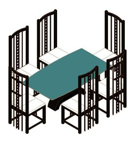 Workshop Table Rfa Table 3D RFA Model • Designs CAD