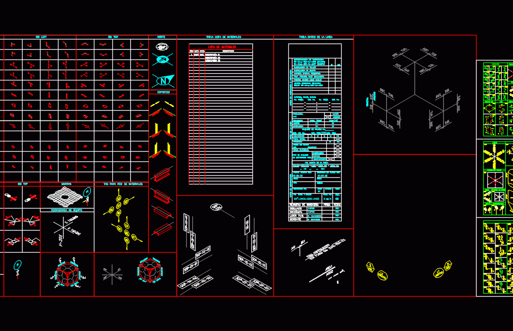 Template For Isometrics DWG Block For AutoCAD Designs CAD
