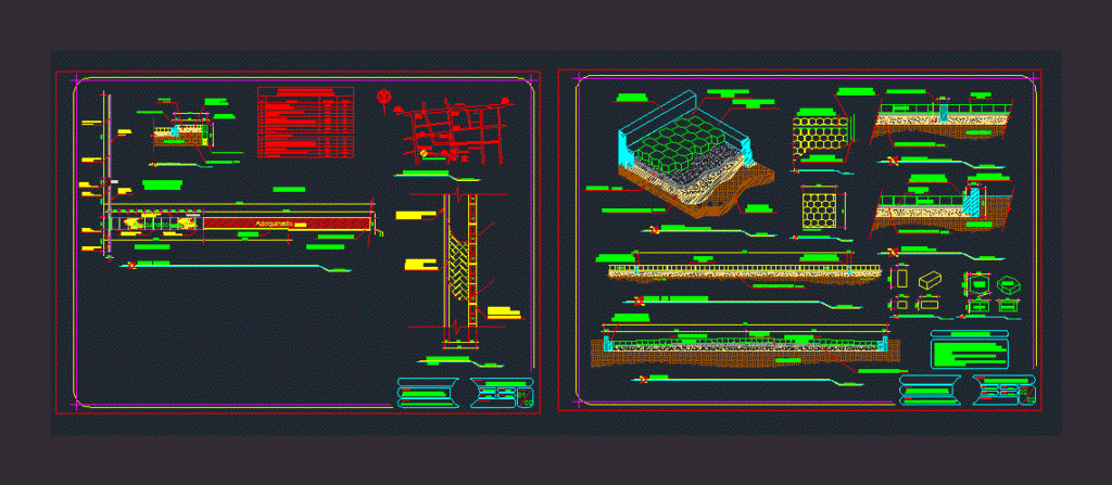 The Cobbled Street Tamara DWG Detail for AutoCAD