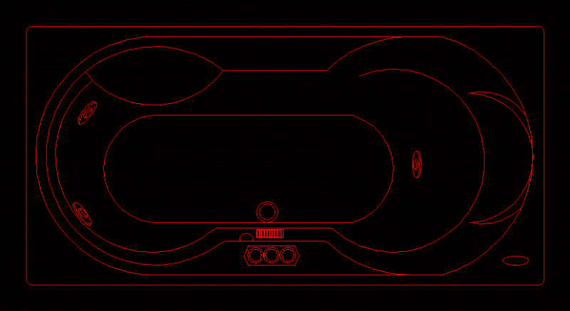 Tina 2D DWG Block for AutoCAD