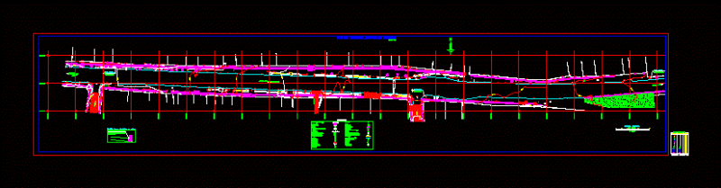 Topography Los Alamos DWG Block for AutoCAD