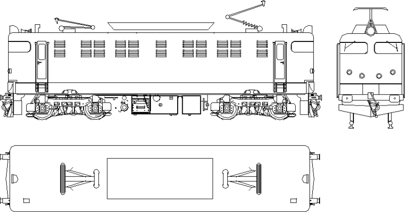 Train4 DWG Plan for AutoCAD