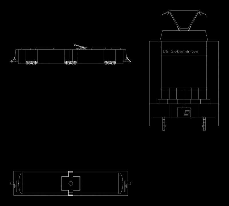 Tram ?? 2D DWG Plan for AutoCAD