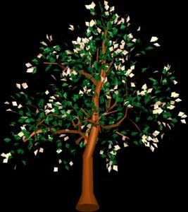 Plumeria Tree 3D MAX Model for 3D Studio Max