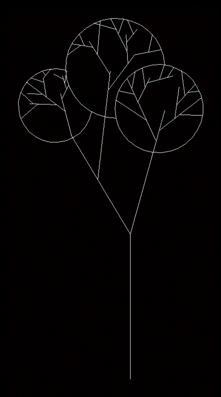 Tree DWG Block for AutoCAD