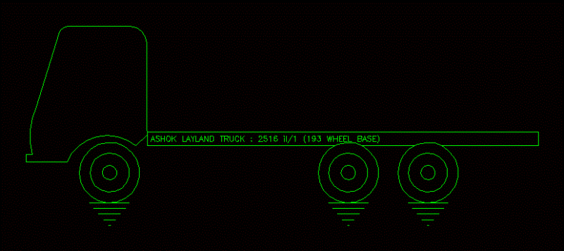 Trucklary DWG Block for AutoCAD