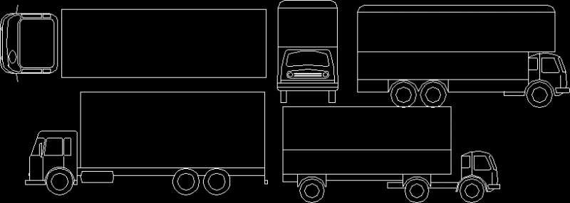 Trucks DWG Full Project for AutoCAD