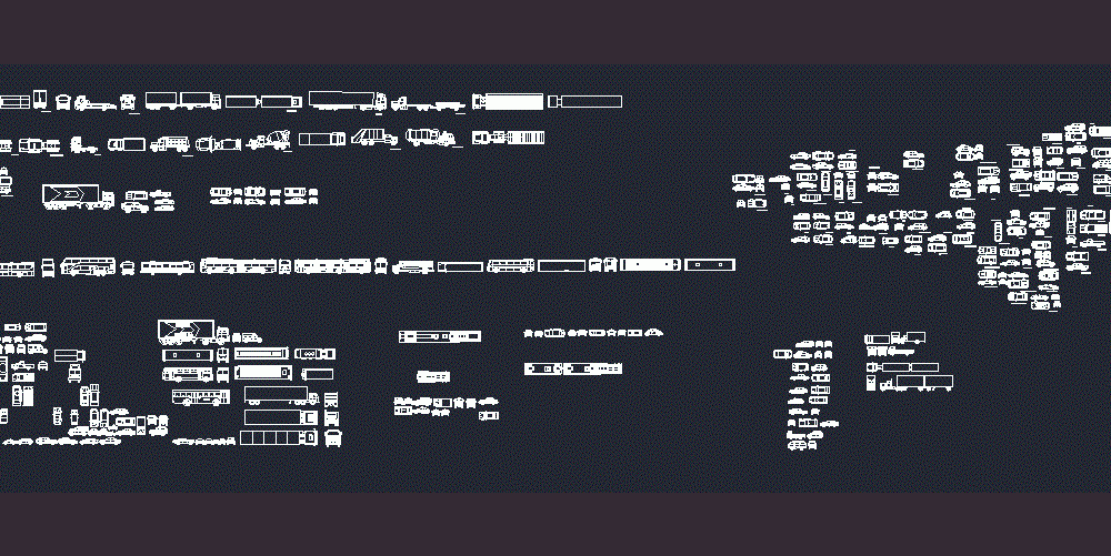 Trucks DWG Block for AutoCAD  Designs CAD