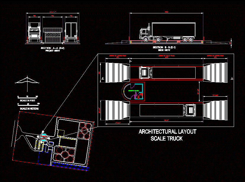 autocade scale drawing