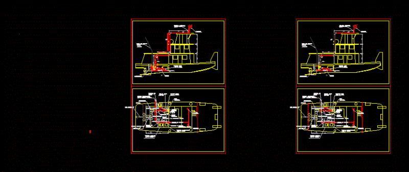Tug DWG Block for AutoCAD