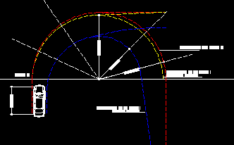 cadtools addtional turning radius