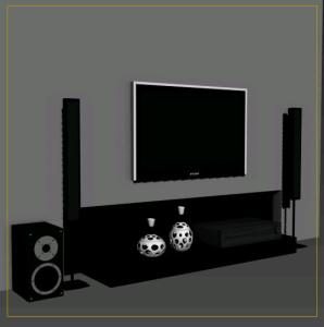 Tv Station 3D MAX Model for 3D Studio Max
