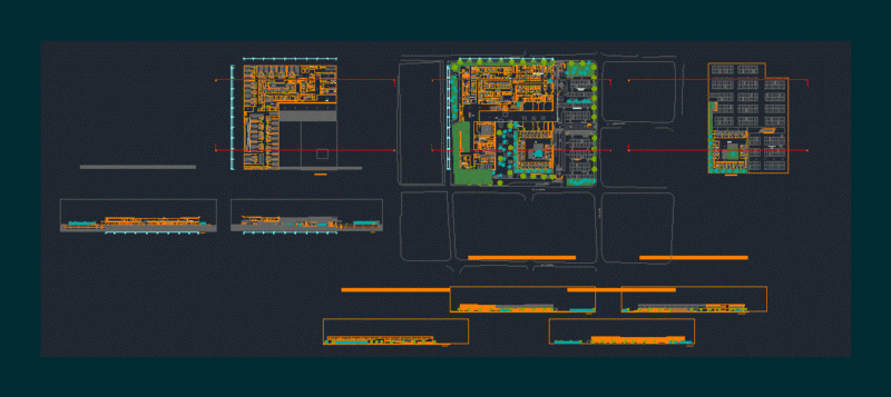 Type 3 Hospital – 300 Beds DWG Block for AutoCAD
