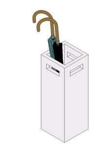 Umbrella Stand RFA CAD Drawing