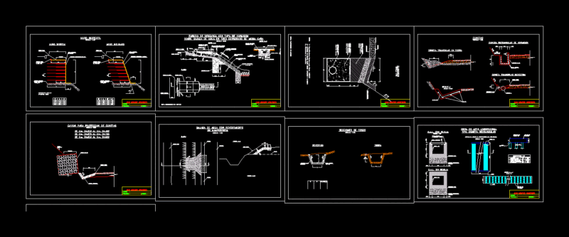 Urbanization Details DWG Plan for AutoCAD