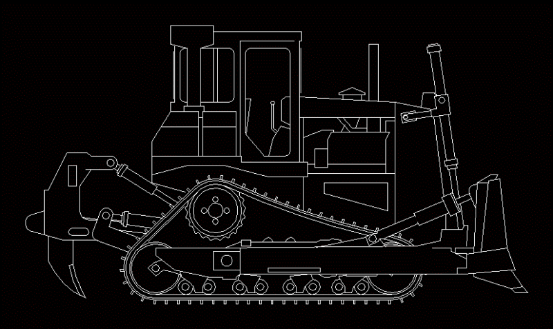 Used Work DWG Detail for AutoCAD