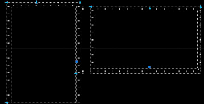 Vain Dynamic Block Window DWG Block for AutoCAD