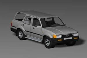 Van 4×4 3D MAX Model for 3D Studio Max