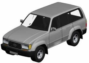 Van 4×4 3D MAX Model for 3D Studio Max