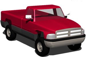 Van Dodge 3D DWG Model for AutoCAD