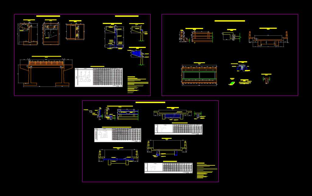 Vehicular Bridge DWG Block for AutoCAD