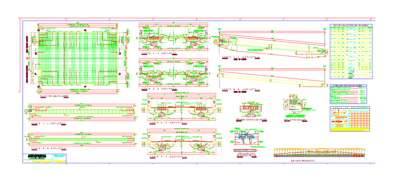Vehicular Bridge DWG Block for AutoCAD