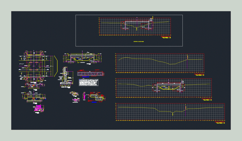 Vehicular Bridge DWG Block for AutoCAD
