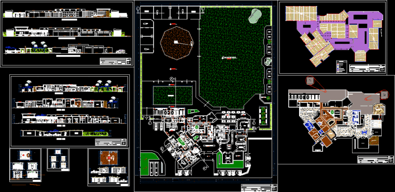 Veterinary Clinic DWG Full Project for AutoCAD