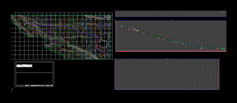 Vias Model Ibague DWG Model for AutoCAD