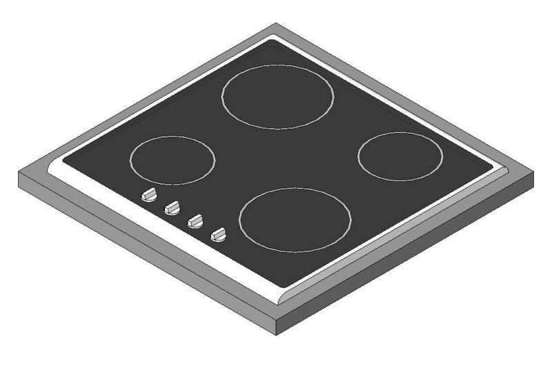 Vitrceramic Glass 3D RFA Model