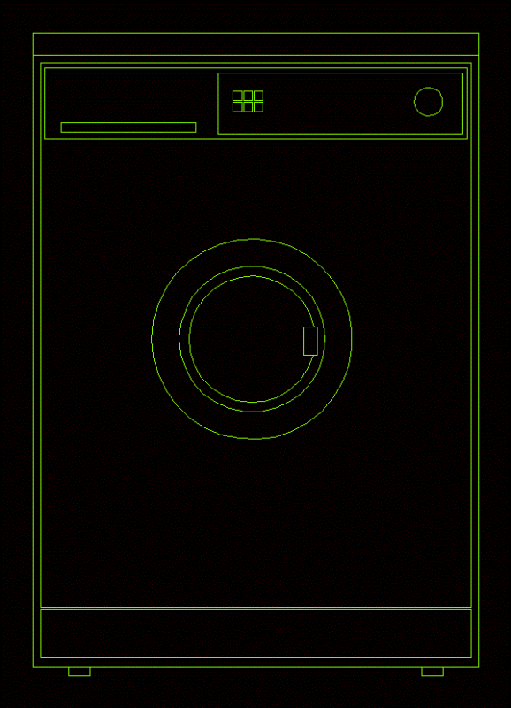 Washer DWG Block for AutoCAD