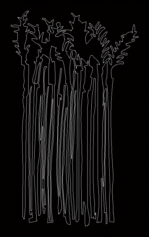 Wheat 2D DWG Block for AutoCAD